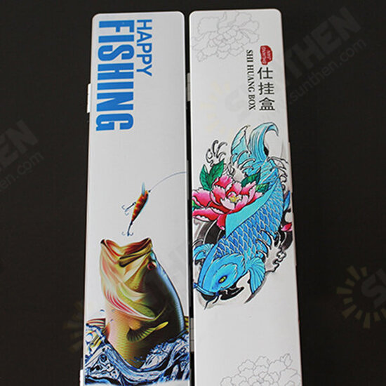 40CM 45CM Large Capacity Multifunction Painted Three Layers Fishing Line Tackle Boxs 40CM 45CM Large Capacity Multifunction Painted Three Layers Fishing Line Tackle Boxs