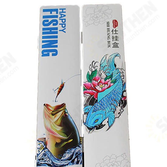 40CM 45CM Large Capacity Multifunction Painted Three Layers Fishing Line Tackle Boxs 40CM 45CM Large Capacity Multifunction Painted Three Layers Fishing Line Tackle Boxs