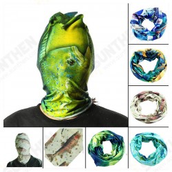 52*24CM Outdoor Sports Fishing Polyester Tubular Scarf Wrist Head Band Face Mask Protector 52*24CM Outdoor Sports Fishing Polyester Tubular Scarf Wrist Head Band Face Mask Protector