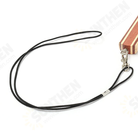 58CM Wooden Handle Fly Fish Fishing Landing Trout Clear Rubber Net Mesh Catch Tackle