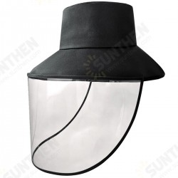 58cm Removable Protective Cap Anti-fog Hat Dustproof Face Protection Fisherman Cap 58cm Removable Protective Cap Anti-fog Hat Dustproof Face Protection Fisherman Cap