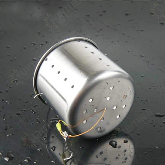 5PCS 40*45mm Thickening Stainless Steel Fishing Lure Feeder Holder Outdoor Fishing Tool Bait Basket 5PCS 40*45mm Thickening Stainless Steel Fishing Lure Feeder Holder Outdoor Fishing Tool Bait Basket