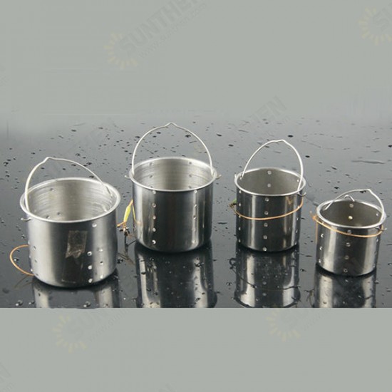 5PCS 40*45mm Thickening Stainless Steel Fishing Lure Feeder Holder Outdoor Fishing Tool Bait Basket 5PCS 40*45mm Thickening Stainless Steel Fishing Lure Feeder Holder Outdoor Fishing Tool Bait Basket