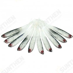 75mm Soft Silicone Tiddler Bait Fish Salt Water Lures Fishing Tackle 75mm Soft Silicone Tiddler Bait Fish Salt Water Lures Fishing Tackle