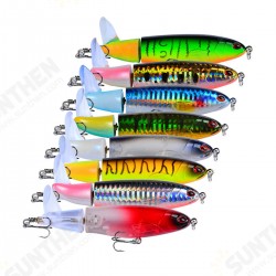 8 Pcs Fishing Lure Artificial Bait Hard ail Rotating Fishing Bait 8 Pcs Fishing Lure Artificial Bait Hard ail Rotating Fishing Bait