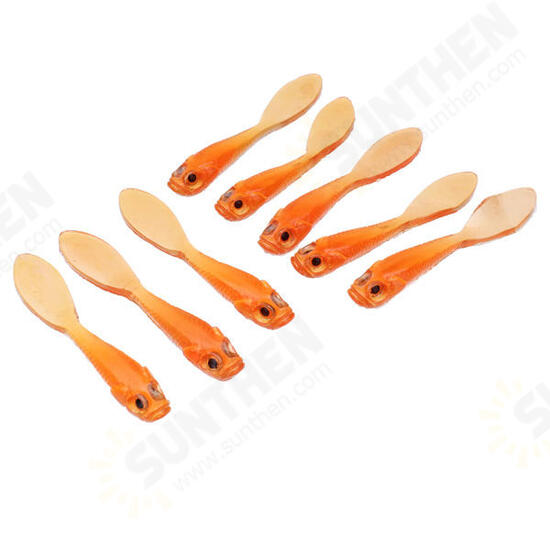 8pcs Simulation Fishing Lures Soft Silicone Hook Baits 7cm 8pcs Simulation Fishing Lures Soft Silicone Hook Baits 7cm