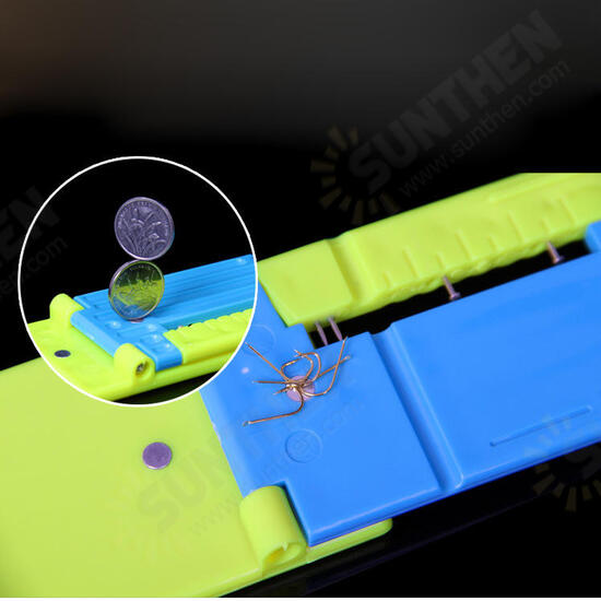 ABS Fishing Line Length Standard Ruler Embedded Magnets Sub-line Knot-Tying Tool Line Board Hook ABS Fishing Line Length Standard Ruler Embedded Magnets Sub-line Knot-Tying Tool Line Board Hook