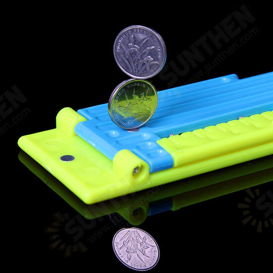 ABS Fishing Line Length Standard Ruler Embedded Magnets Sub-line Knot-Tying Tool Line Board Hook ABS Fishing Line Length Standard Ruler Embedded Magnets Sub-line Knot-Tying Tool Line Board Hook