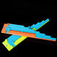 ABS Fishing Line Length Standard Ruler Embedded Magnets Sub-line Knot-Tying Tool Line Board Hook ABS Fishing Line Length Standard Ruler Embedded Magnets Sub-line Knot-Tying Tool Line Board Hook
