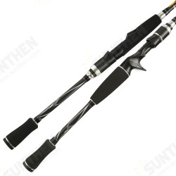 1.98/2.1/2.28m Carbon Spinning SILVER MAX Fishing Rod Casting Rod EVA Handle Lightweight Outdoor Fishing Tool 1.98/2.1/2.28m Carbon Spinning SILVER MAX Fishing Rod Casting Rod EVA Handle Lightweight Outdoor Fishing Tool