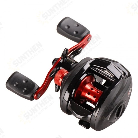 BMAX3 6.4:1 4+1Bearing Max Drag 8kg Fishing Reel Metal Long-distance Casting Reel Smooth Left Right Wheels Outdoor Fishing Reel Baitcast Reel