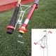 Adjustable Fishing Rod Double Pole Bracket Foldable Tool Standing Holder