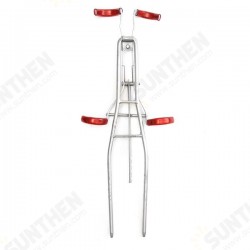Adjustable Fishing Rod Double Pole Bracket Foldable Tool Standing Holder Adjustable Fishing Rod Double Pole Bracket Foldable Tool Standing Holder