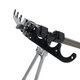 Aluminum Alloy Fishing Rod Holder Adjustable Retractable Fishing Pole Ground Stand Rod Bracket for Outdoor Fishing