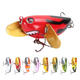 6cm/12.6g 8Colors ABS Fishing Lure Treble Hook Topwater Fishing Bait