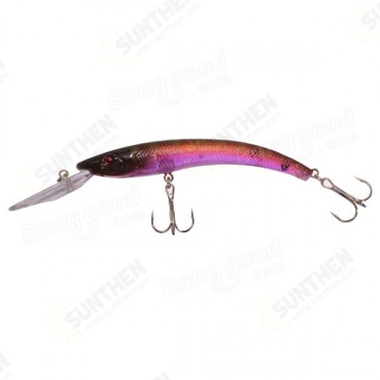 Bass Fishing Lures Diving Crankbaits Minnow Treble Hooks Baits 15.5cm Bass Fishing Lures Diving Crankbaits Minnow Treble Hooks Baits 15.5cm