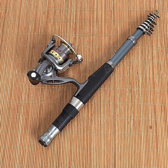 Carbon Telescopic Mini Ultrashort Portable Pole Fishing Rod Fishing Gear