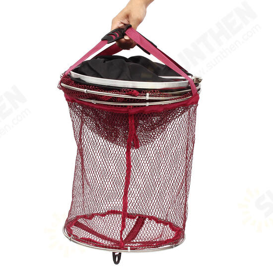 Collapsible Folding Carp Shrimp Fishing Net Cage Fish Tackle Care Creel 3March Collapsible Folding Carp Shrimp Fishing Net Cage Fish Tackle Care Creel 3March