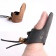 Finger Guard Protector Glove for Fishing Ourdoor Activities Leather Finger Protection