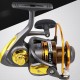5.2:1 Speed Braking Force Fish Reel Spinning Wheel Aluminum Alloy Can Be Folded Left And Right Hand Interchangeable