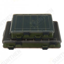 Double Sided Fishing Lure Box Fishing Tackle Bait Hook Storage Case Organizer Double Sided Fishing Lure Box Fishing Tackle Bait Hook Storage Case Organizer