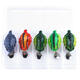 FO0165B 5Pcs/Set 5.5CM/13.4g Dual Hook Tortoise Fishing Lure Artificial Soft Bait With Spoon Sequins