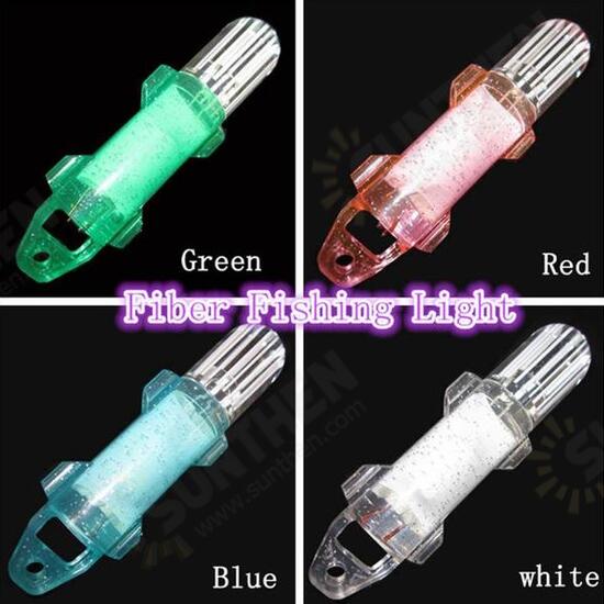 Fiber Fishing Light LED Light Bait Fish Attracting Indicator Lure Fiber Fishing Light LED Light Bait Fish Attracting Indicator Lure