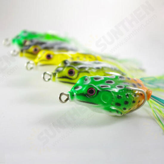 Fishing Lure Soft Frog Baits Frog Hollow Body Soft Bait Fishing Tackle