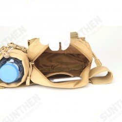 Fishing Multifunctional Waist Bag Men Waist Pack Nylon Hiking Water Bottle Phone Pouch Outdoor Sports Fishing Climbing Camping Belt Bag