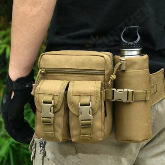 Fishing Multifunctional Waist Bag Men Waist Pack Nylon Hiking Water Bottle Phone Pouch Outdoor Sports Fishing Climbing Camping Belt Bag Fishing Multifunctional Waist Bag Men Waist Pack Nylon Hiking Water Bottle Phone Pouch Outdoor Sports Fishing Climbing Camping Belt Bag