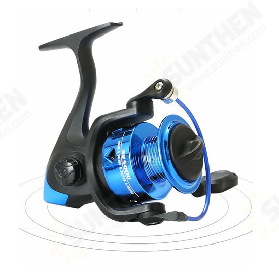 Fishing Reel 5.2:1 8kg Braking Ultra Smooth Powerful Spinning Reels for Freshwater Saltwater Right Left Interchangeable Fishing Reel 5.2:1 8kg Braking Ultra Smooth Powerful Spinning Reels for Freshwater Saltwater Right Left Interchangeable