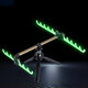 Fishing Rod Bracket Rotation Adjustable Telescopic Aluminum Tripod Fishing Pole Holder Luminous Fishing Tackle