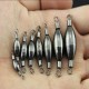 Freshwater Sea Fishing Lead Weights Sinkers with Snap Swivels