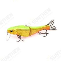 HF021 1pc 95mm 13g Minnow Fishing Lure Hard Bait 2 Sections Double Hook Luminous HF021 1pc 95mm 13g Minnow Fishing Lure Hard Bait 2 Sections Double Hook Luminous