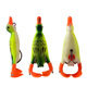 5PCS Fishing Lure Set Duck Shape Propeller Realistic Duck Portable Lures Outdoor Fishing Tools