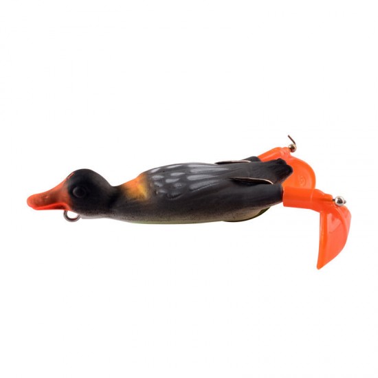 5PCS Fishing Lure Set Duck Shape Propeller Realistic Duck Portable Lures Outdoor Fishing Tools