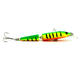 JM0025 5Pcs/Set 10cm 9.6g 2 Section Dual Hook Hard Bait Fishing Lure Artificial Wobblers Lures