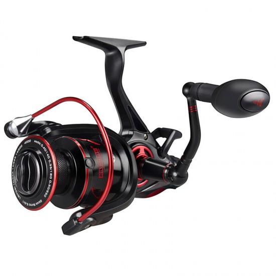 3000/4000/5000/6000 Spinning Fishing Reel 10+1 Bearings 8/12kg Front and Rear Drag System 5.1:1 Gear Ratio Fishing Coil