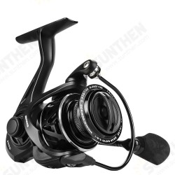 5.2:1 7+1 Bearings 33 Lbs Drag Aluminum Spool Stainless Steel Main Shaft Fresh and Saltwater Fishing Reel Carbon Fiber Spinning Reel Universal 5.2:1 7+1 Bearings 33 Lbs Drag Aluminum Spool Stainless Steel Main Shaft Fresh and Saltwater Fishing Reel Carbon Fiber Spinning Reel Universal