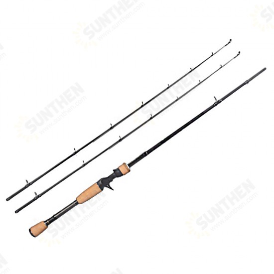 Spinning Casting Fishing Rod 1.98m 2.13m M MH Power Cork Handle Fishing Pole for Bass Trout