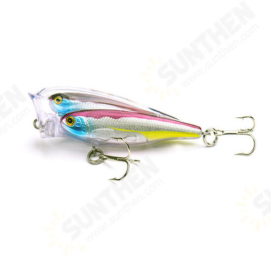 1PC 7.5CM 12G Popper Fishing Lure 3 Colors Hard Baits Fishing Lure Tackle