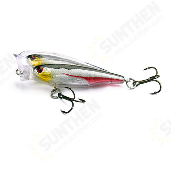 1PC 7.5CM 12G Popper Fishing Lure 3 Colors Hard Baits Fishing Lure Tackle