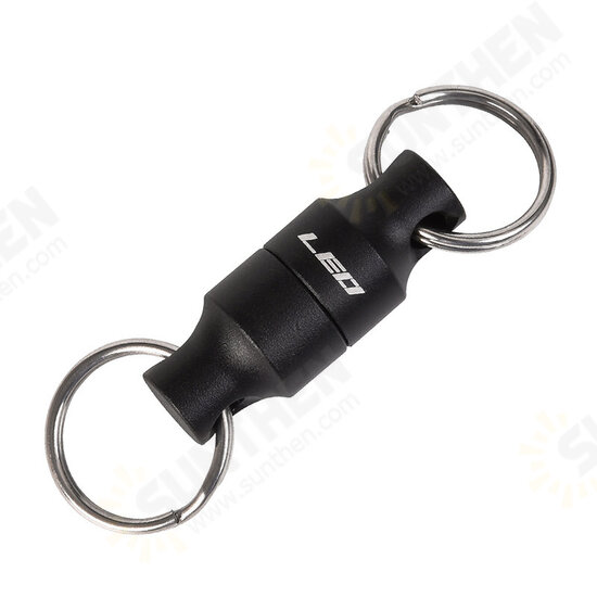 1pc Fly Fishing Magnetic Hanging Buckle With Spring Line Release Net Holder Buckle Fishing Tool