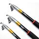 2.1M/2.4M/2.7M FluorescenceCast Highlights Telescopic Sea Fishing Rod Fishing Gear