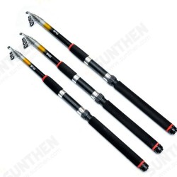 2.1M/2.4M/2.7M FluorescenceCast Highlights Telescopic Sea Fishing Rod Fishing Gear