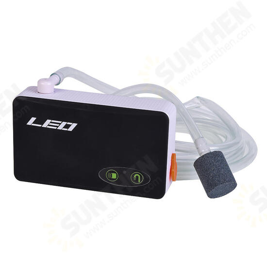 28015 2 in 1 USB Rechargeable Fishing Pumping Aeration Air Pump with 3 Lure LED Lights