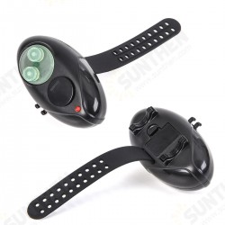 28041-B 30G Electronic Luminous Fish Bite Alarm Sound Light Sensitive Fishing Alarm Tool 3*LR44