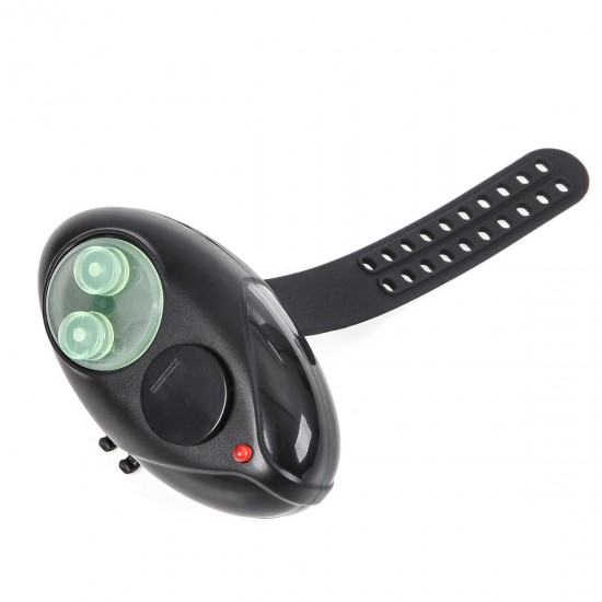 28041-B 30G Electronic Luminous Fish Bite Alarm Sound Light Sensitive Fishing Alarm Tool 3*LR44
