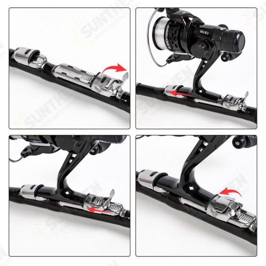 28060 1.5m Retractable Fishing Rod Portable Outdoor Fishing Pole Fishing Accessories 28060 1.5m Retractable Fishing Rod Portable Outdoor Fishing Pole Fishing Accessories