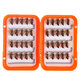 40pcs/lot Fly Fishing Lure Set Artificial Bait For Pesca Fish Fishing Hooks Tackle With Box 40pcs/lot Fly Fishing Lure Set Artificial Bait For Pesca Fish Fishing Hooks Tackle With Box